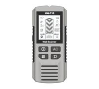 Détecteur de métaux portatif - Scanner Pinpointer, écran LCD | Outil de recherche de boulons portables avec alarme de vibration, sonde étanche pour menuiserie, rénovation, jardin, commandes