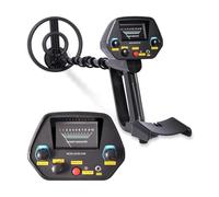 Détecteur de métaux pour Adultes, Détecteur d'or Souterrain Professionnel MD-4080 for localiser Les Chasseurs de trésors pour détecteur d'or(Black)