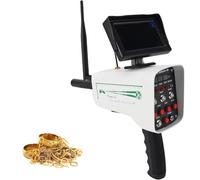 Détecteur de métaux pour cuivre doré, argent, cuivre, professionnel avec écran LCD, portée de 1000 m, profondeur de 30 m, parfait pour la prospection des trésors