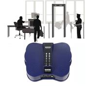 Détecteur de métaux pour semelles de chaussures avec diffusion vocale, indicateur de force du signal et alarme sonore - Outil d'inspection rapide de sécurité