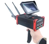 Détecteur de métaux Professionnel avec écran LCD, Haute sensibilité pour la Recherche d'or et de trésors en Profondeur, Longue portée jusqu'à 100 mètres.