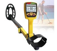 Détecteur de métaux Professionnel Pliable avec Grand écran LCD, 7 Modes et Puce DSP avancée pour Une précision Accrue, idéal pour Les Adultes à la Recherche d'or et de trésors.