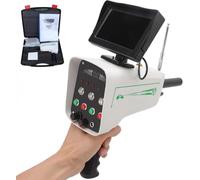 Détecteur De Métaux Professionnel, Souterrains avec Écran LCD, Appareil Localisation Portable pour l'or Et l'argent, Portée 1 000 M, Profondeur 30