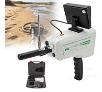 Détecteur de métaux - Profondeur de détection de 30 m, portée 1000 m, scanner de trésor souterrain avec écran HD pour or, argent, cuivre et métaux précieux