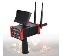 Détecteur de métaux, Scanner de métaux Souterrain, localisateur de métaux Haute définition avec écran, Outil de détection de trésors Intelligent pour Or/Argent/cuivre Rouge