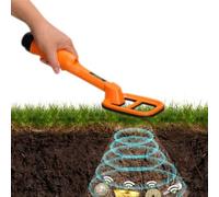 Détecteur de métaux sous-marin, détecteur de trésors étanche haute sensibilité avec alertes sonores et vibrantes, alimentation 9 V, profondeur de détection de 1 à 9 cm pour pièces de monnaie, bijoux