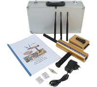 Détecteur de métaux souterrain, double antenne, localisateur doré de précision, portée de 1000 m, portable et facile à utiliser, pour or, argent, cuivre