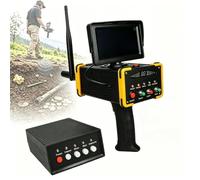 Détecteur de métaux souterrain portable professionnel avec écran LCD, haute sensibilité, haute précision, scanner de positionnement cible pour or, argent, cuivre et chasse au trésor utilisation en