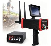 Détecteur de métaux souterrain portable professionnel avec écran LCD, haute sensibilité, haute précision, scanner de positionnement cible pour or, argent, cuivre et chasse au trésor utilisation en