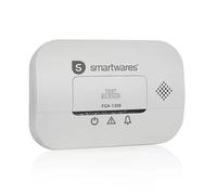 Smartwares Détecteur de monoxyde de Carbone - Certifié NF - Capteur 10 Ans - Piles 3 Ans - avec voyants Lumineux et Bouton de Test - FGA-13081FR