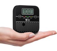 Détecteur de monoxyde de carbone Alarme de CO Batterie scellée 10 ans d'autonomie Mini détecteur de CO portable WOLFSHIELD avec affichage numérique Fonction Test Silence pour la maison, le camping-car