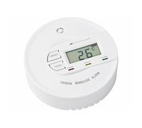 VisorTech Détecteur de monoxyde de carbone avec écran LCD et alarme COM-16