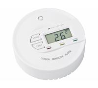 Détecteur de monoxyde de carbone avec écran LCD et alarme COM-16 - VisorTech