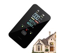 Détecteur de monoxyde de carbone, compteur numérique 4 en 1 à fiche - Détecteur de fuite de gaz avec double capteur, pour maison, chambre d'enfant, cuisine, sous-sol, remorque