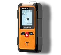 Détecteur de Monoxyde de Carbone GOYOJO, 0-2000 ppm (μmol/mol), Moniteur de CO avec Alarmes Sonores et Visuelles et Écran LCD pour la Sécurité Domestique et Professionnelle/Voyages/Camping/Camping-car