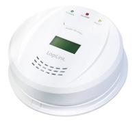 Détecteur de monoxyde de carbone - LOGILINK - SC0111 - Pile - Blanc - Sans fil