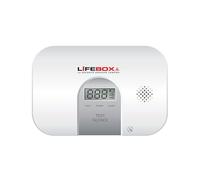 Detecteur de Monoxyde de Carbone NF en 50291 avec ecran Digital Garantie 10 Ans- LIFEBOX