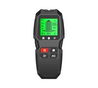 Détecteur de montants intelligent 7 en 1, scanner mural, écran LCD, détecteur haute précision for câbles CA, métalliques, solives bois, tuyaux(Black)