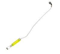 Détecteur de morsure à la carpe - Indicateur de tension du fil - Tendeur de fil - Accessoire de pêche pratique sans lumière - Idéal pour la pêche de nuit - Alarme de signal pour cannes à pêche lors du