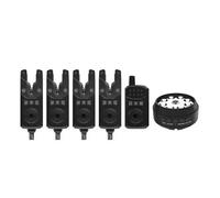 Détecteur de morsures et lampe bivvy Sonik SKS2 4+1 Noir TU