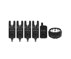 Détecteur de morsures et lampe bivvy Sonik SKS2 4+1 Noir TU