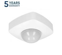 ORNO CR-255 Détecteur de Mouvement pour l'intérieur et l'extérieur 360 degrés IP65 coopération avec éclairage LED réglage de l'intensité Lumineuse LUX