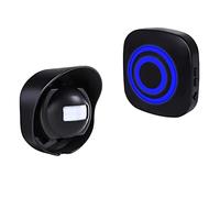 Détecteur de Mouvement Alarme, HommyFine Sirène Détecteurs de Mouvement Infrarouge-Sensor Alarme sans Fil PIR Set Détecteur de Mouvement