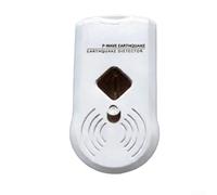 Détecteur de mouvement au sol P Wave Détecteur sismique Alarme précoce Système de sécurité domestique Moniteur de vibrations Design compact 21 cm