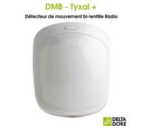 Détecteur de mouvement bi-lentille Radio - DMB TYXAL+ Delta Dore 6412286
