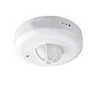 Détecteur de Mouvement Blanc à 360 ° - Intérieur IP20 - Montage au Plafond - Compatible LED
