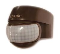Esylux Détecteur de mouvement MD200 EM10025327 – 200° montage apparent IP44 marron