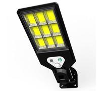 Détecteur de mouvement étanche à énergie solaire pour applique murale extérieure, conçu pour une activation automatique de l'éclairage et fiable à long terme pour une utilisation en extérieur