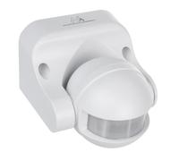 Détecteur de mouvement extérieur Maclean PIR infrarouge IP44 blanc 12m 1200W MCE358 W