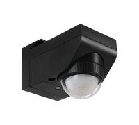 Détecteur de mouvement extérieur ME 4 IP44 en matière synthétique noir 70x0x55mm
