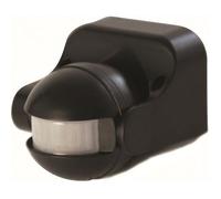 SCS Sentinel, HCN0044, Détecteur de Mouvement pour Éclairage Extérieur, Distance Détection 12 m en Champ Libre, Angle 180°, IP44, LightSensor Noir