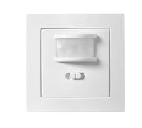 Détecteur de Mouvement Flair IR Blanc, 160°, 500W, Compatible LED
