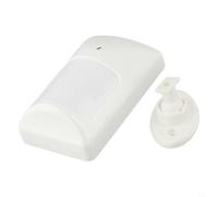 Détecteur de mouvement infrarouge PIR avec support, tolérant les animaux domestiques, sonde grand angle de 110 degrés, portée de détection de 12 m, installation murale pour systèmes de sécurité à