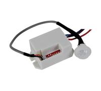 Détecteur de mouvement - MINI - Encastré - 12 VCC - Infrarouge - 8 m, 100°