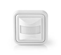Nedis Détecteur de mouvement infrarouge passif (PIR) PIRII42WT filaire Blanc 80 mm