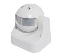 Détecteur de mouvement PIR 180° sans fil CHACON - Blanc - Commande de luminosité ajustable