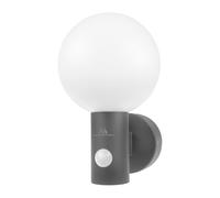 Détecteur de mouvement PIR Maclean MCE515 GR Lampe LED grise 15W IP65 1600lm 4000K gris