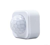 Détecteur de mouvement PIR Zigbee - Détecteur infrarouge à 120 degrés pour domotique intelligente - Capteur de mouvement du corps humain à faible puissance avec partage d'appareils, pour une