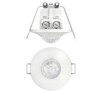 Détecteur de mouvement thePiccola S360-100 DE WH montage au plafond 1 canal - Blanc - THEBEN - 1060200