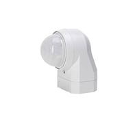 Kopp Infracontrol Détecteur de mouvement, 240°, portée 12m, détecteur de mouvement infrarouge en saillie pour l'extérieur et l'intérieur, IP54, blanc, 824617011