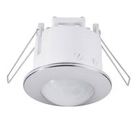 Renkforce Détecteur de mouvements PIR 1289331 – Plafond encastré 360° Intérieur Relais Chrome IP20