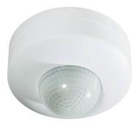 Détecteur de mouvements PIR Renkforce 1296308 Plafond, Montage Apparent (en saillie) 360 ° Relais Blanc IP20
