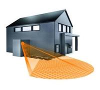 Détecteur de mouvements PIR Steinel 608811 intérieure, extérieure mural, montage apparent (en saillie) relais noir IP54