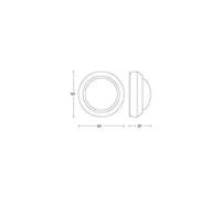 Détecteur de mouvements - STEINEL - IS 2360-3 ECO - Infrarouge - 12m - 180°