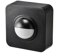 Détecteur de mouvements PIR Sygonix SY-5046552 montage apparent (en saillie) 120 ° noir IP65