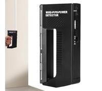 Détecteur de paroi métallique - outil de scanner de tuyau, dispositif de recherche de stud, alarme à haute sensibilité, signal visuel | Outil de détection de mur multifonction, parfait pour les projet